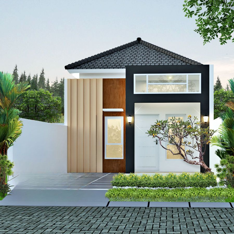 Taman Minimalis Rumah Tipe 36