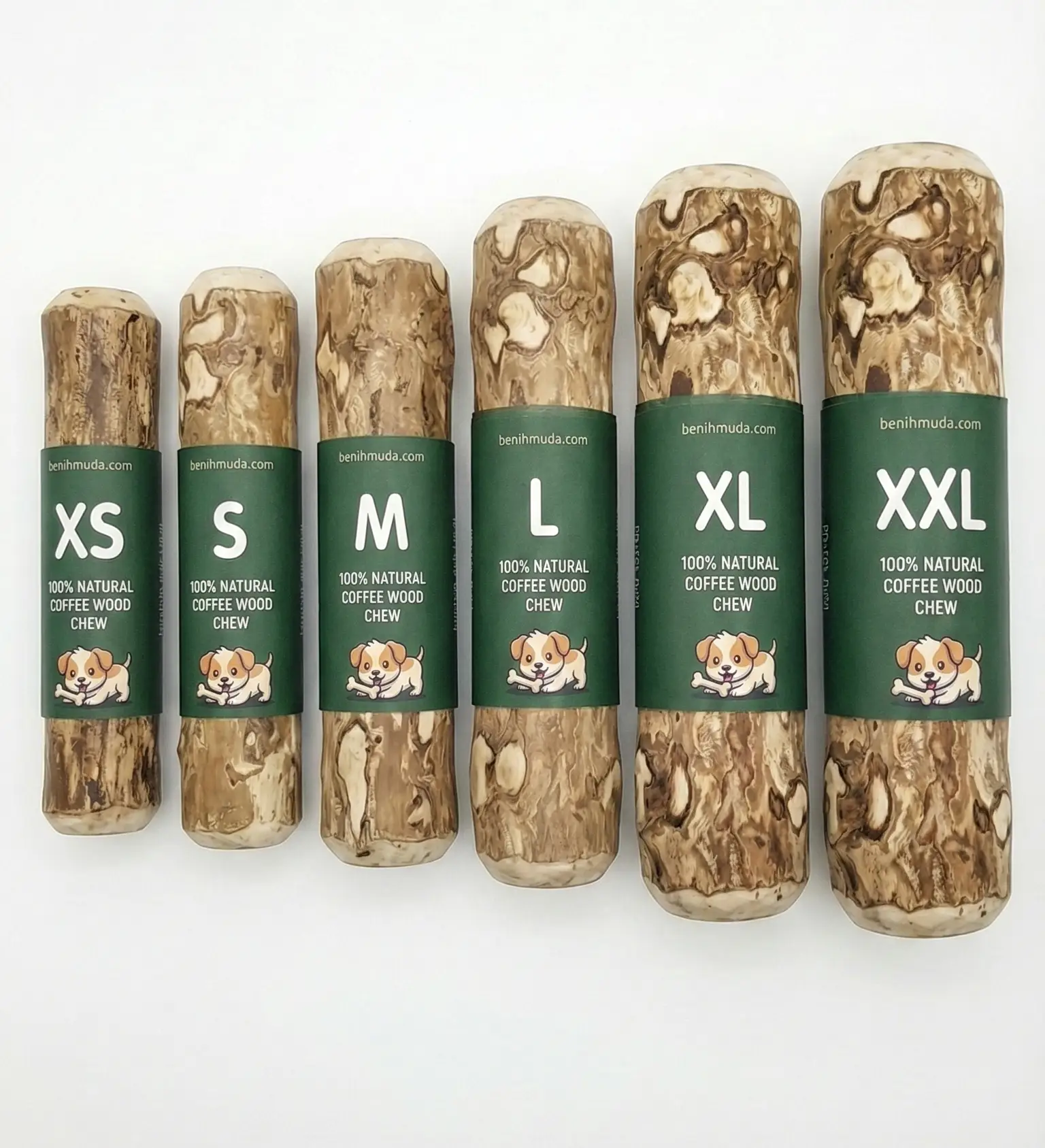 Coffee Wood Dog Chew Manufacturer & Bulk Export Supplier from Indonesia