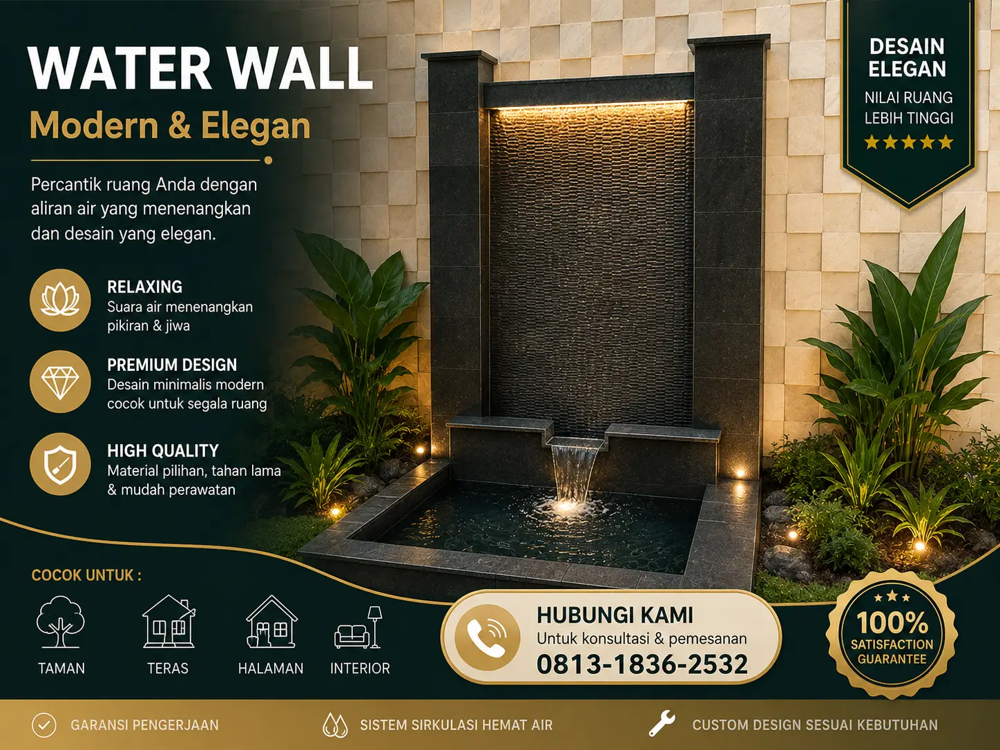 Jasa Pembuatan Kolam Ikan Minimalis Modern | Desain Elegan untuk Rumah & Taman
