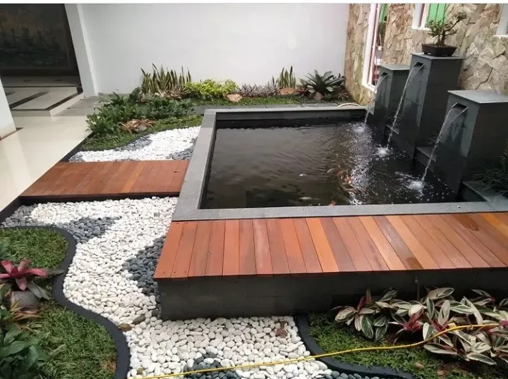 Jasa Pembuatan Kolam Ikan Minimalis Modern | Desain Elegan untuk Rumah & Taman