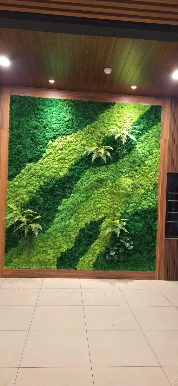 Moss Wall Indoor Kantor BNPP
